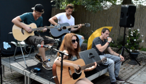 Accoustic performance at JJ Music House