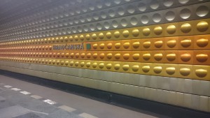the Metro of Prague